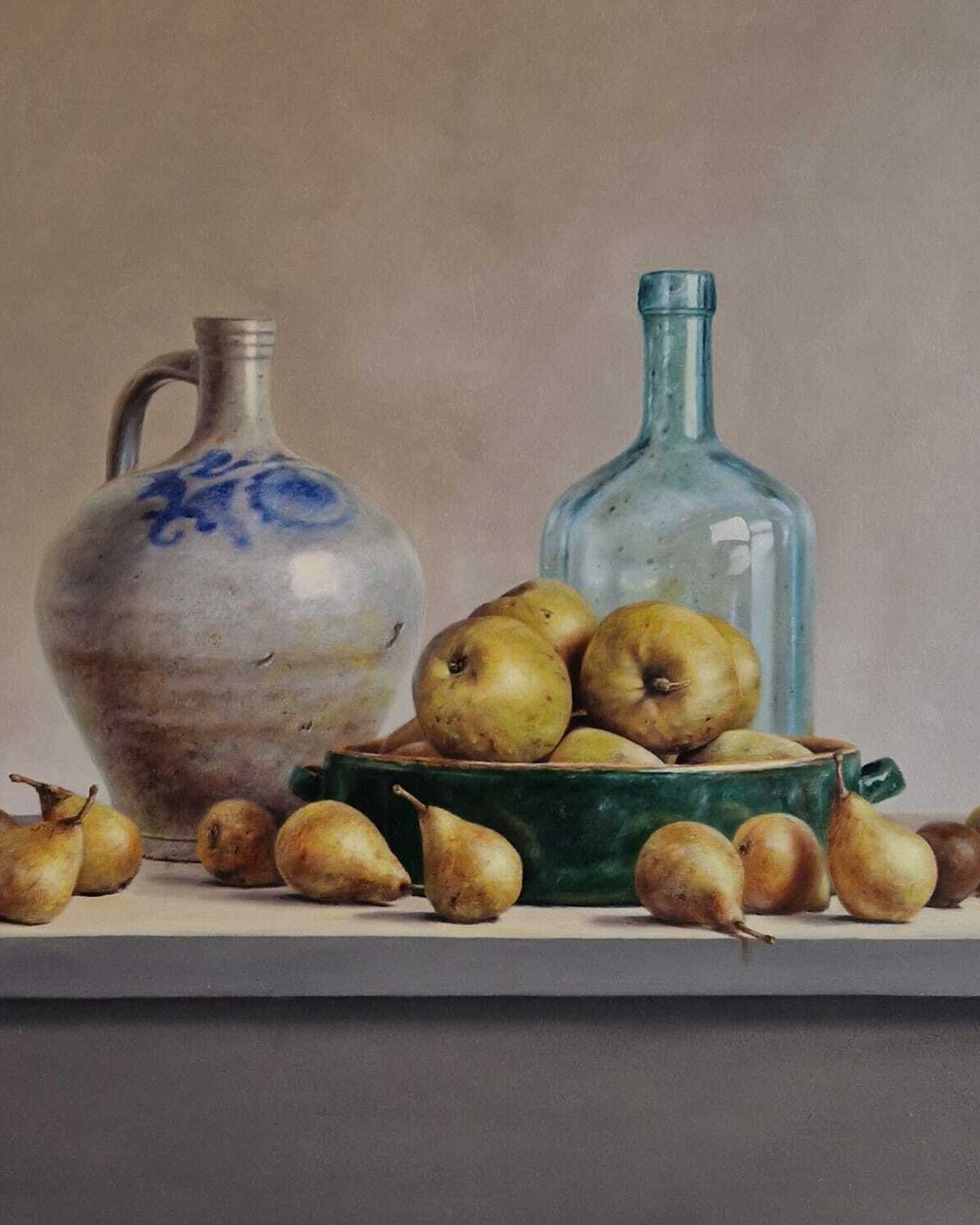 Portret van Mai, geschilderd door Ger-Jan Voerman