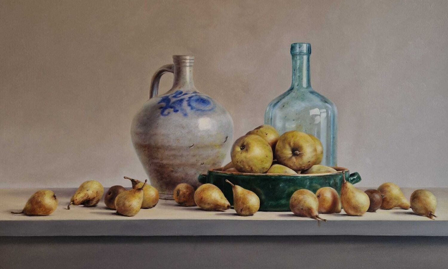 Portret van Mai, geschilderd door Ger-Jan Voerman
